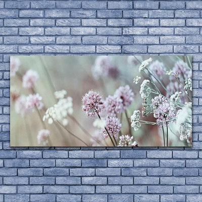 Glas tavla Wildflowers Meadow Nature