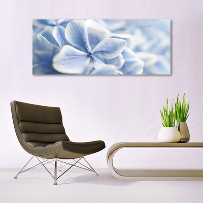 Glas bild Blommor Kronblad Natur