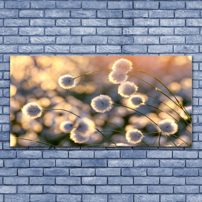 Bild på glas Blommor Växtnatur