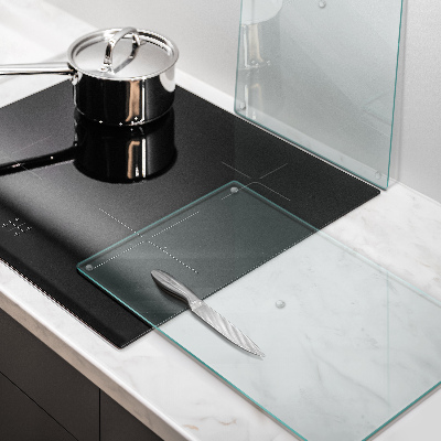 Skydd för gasspisar transparent