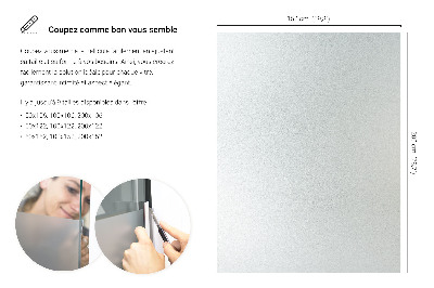 Fönsterfilm insynsskydd ljusinsläpp