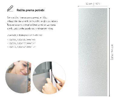Fönsterfilm insynsskydd ljusinsläpp