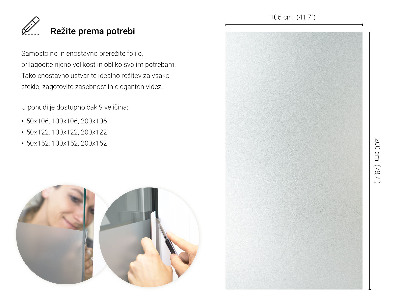 Fönsterfilm insynsskydd ljusinsläpp