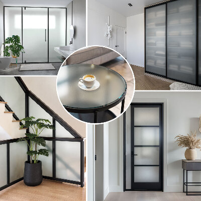 Fönsterfilm insynsskydd ljusinsläpp