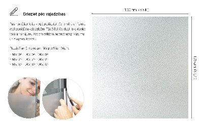 Fönsterfilm insynsskydd ljusinsläpp