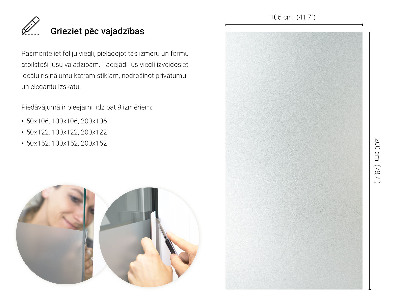 Fönsterfilm insynsskydd ljusinsläpp