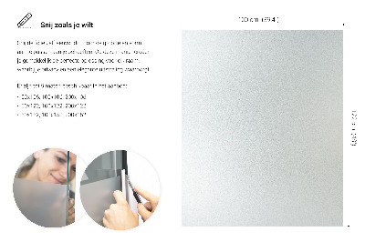 Fönsterfilm insynsskydd ljusinsläpp