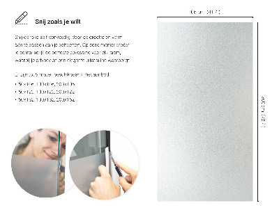 Fönsterfilm insynsskydd ljusinsläpp