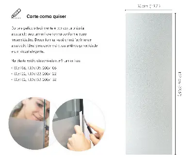 Fönsterfilm för insynsskydd med ljusinsläpp