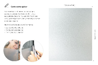 Fönsterfilm insynsskydd ljusinsläpp