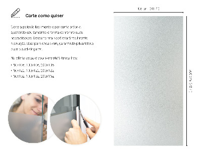 Fönsterfilm insynsskydd ljusinsläpp