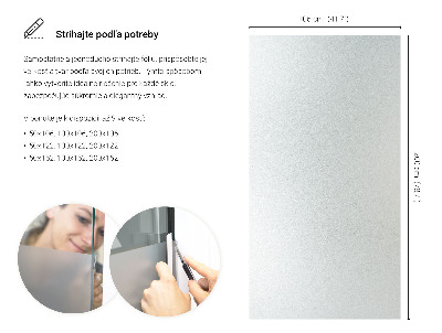 Fönsterfilm insynsskydd ljusinsläpp