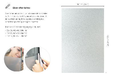 Fönsterfilm insynsskydd ljusinsläpp