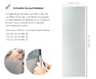 Fönsterfilm för insynsskydd med ljusinsläpp
