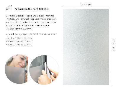 Fönsterfilm insynsskydd ljusinsläpp