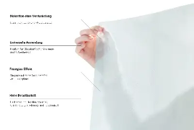 Fönsterfilm för insynsskydd med ljusinsläpp