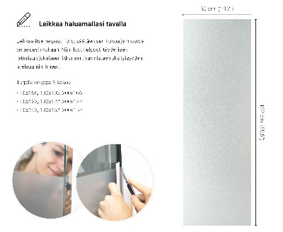 Fönsterfilm insynsskydd ljusinsläpp