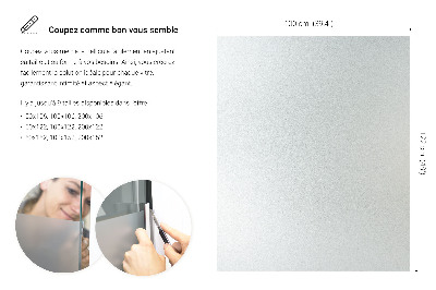 Fönsterfilm insynsskydd ljusinsläpp