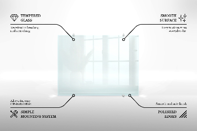 Stänkskydd kök transparent