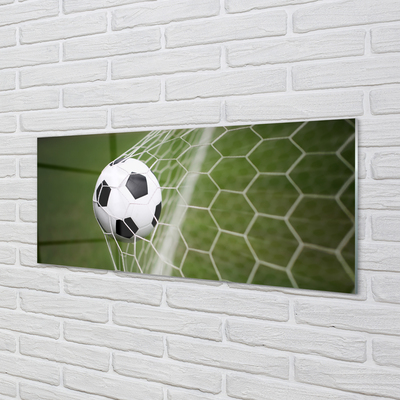 Glas panel Fotboll