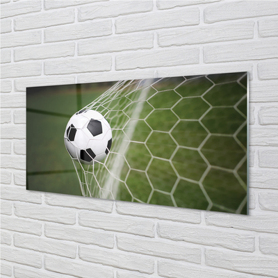 Glas panel Fotboll