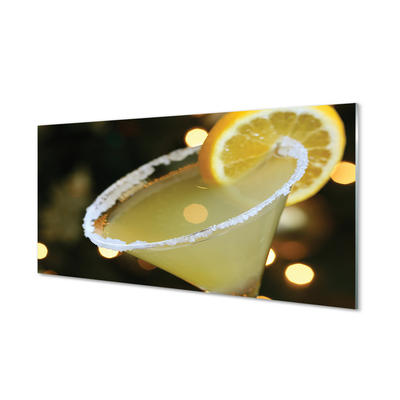 Glas panel Citroncocktail