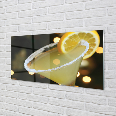 Glas panel Citroncocktail