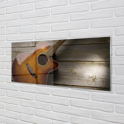 Glas panel Gitarr