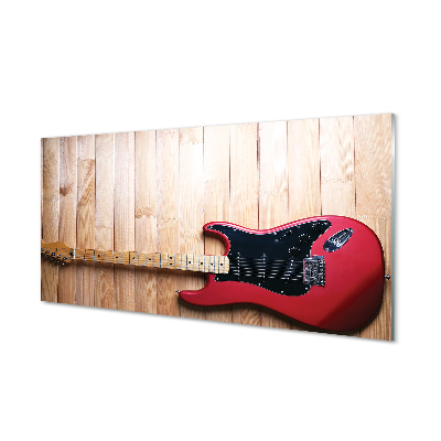 Glas panel Elgitarr