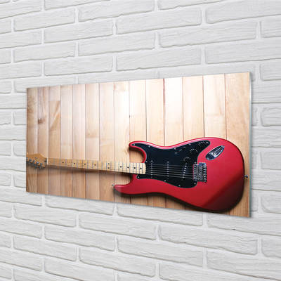 Glas panel Elgitarr