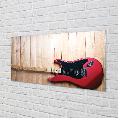 Glas panel Elgitarr