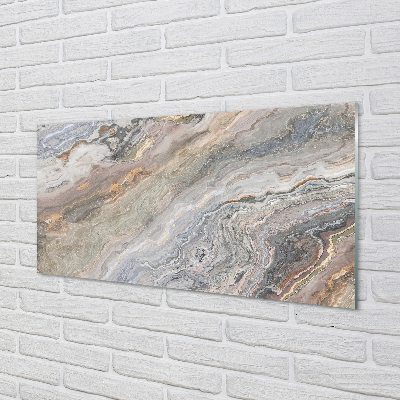 Glas panel Stenstruktur onyx