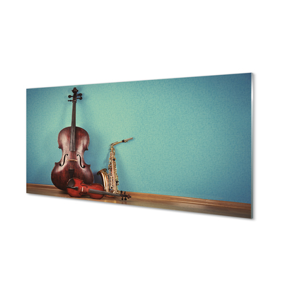 Glas panel Violintrumpet