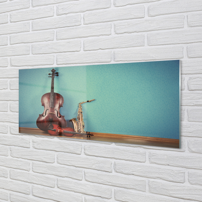 Glas panel Violintrumpet