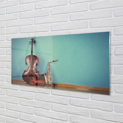 Glas panel Violintrumpet