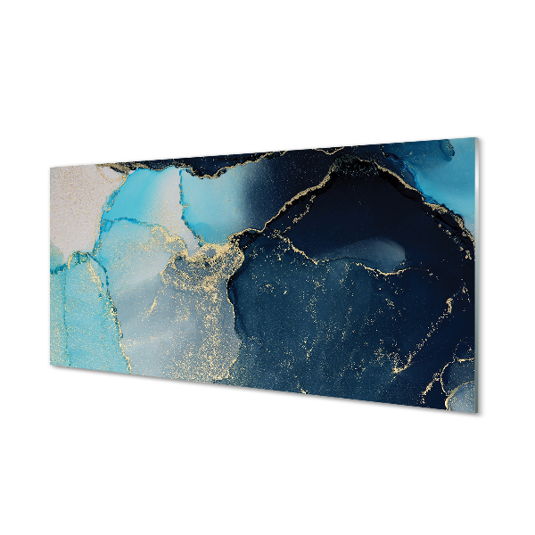 Glas panel Marmor sten abstraktion