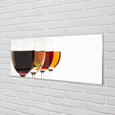 Glas panel Glas vin