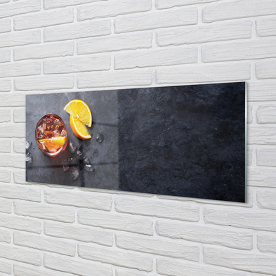 Glas panel Iced citron te