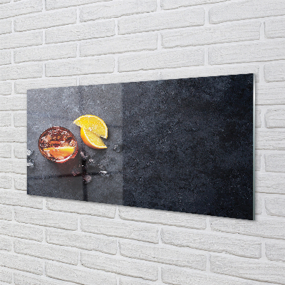 Glas panel Iced citron te