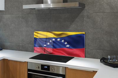 Glas panel Venezuelas flagga