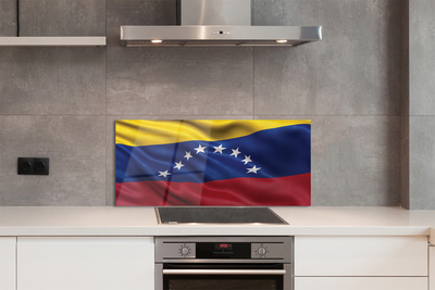 Glas panel Venezuelas flagga