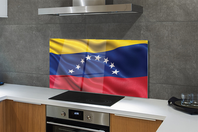 Glas panel Venezuelas flagga