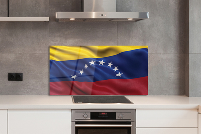 Glas panel Venezuelas flagga