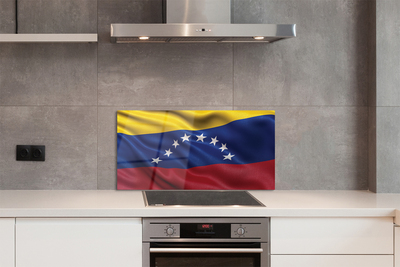 Glas panel Venezuelas flagga