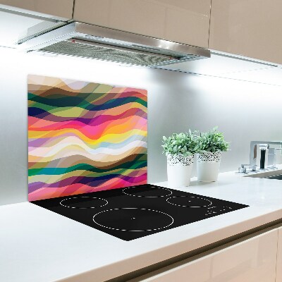 Glasskärbräda Abstrakta vågor
