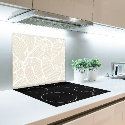 Glasskärbräda Bladmönster