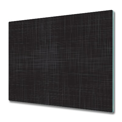 Skärbräda av glas Linne textur