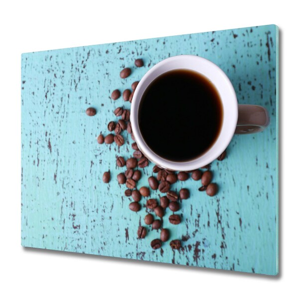 Glasskärbräda Svart kaffe