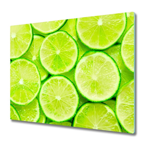 Glasskärbräda Limefrukter
