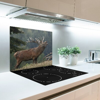Glasskärbräda Rådjur på kullen